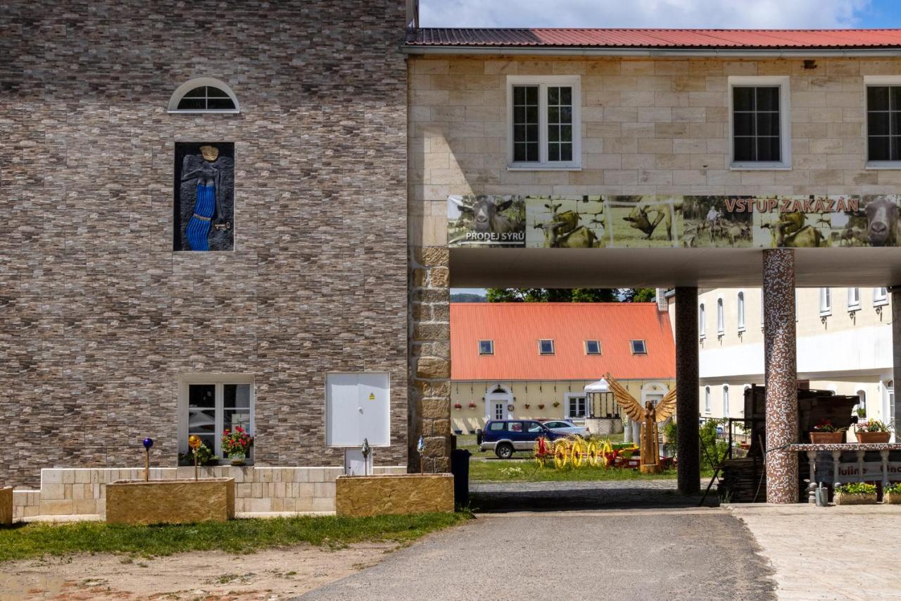 Penzion Kozí farma Nový Dvůr Česká Lípa Exterior foto